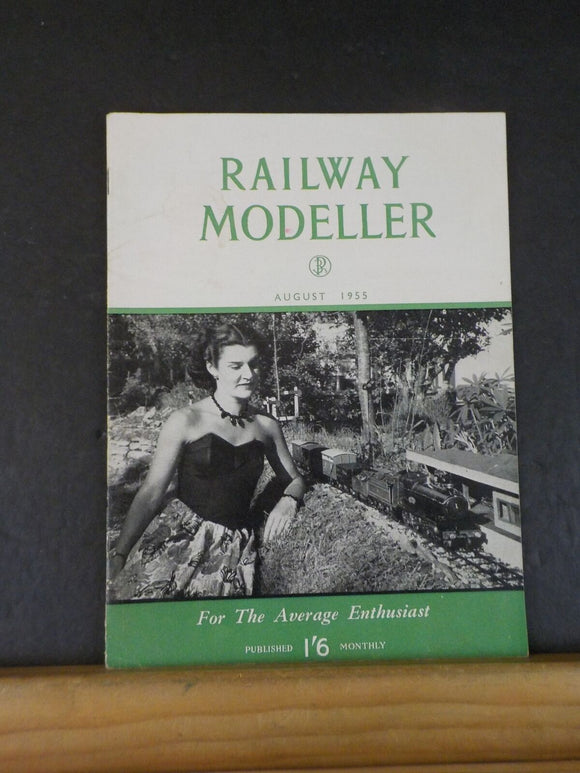 Railway Modeller 1955 August V6 #58 Making a Plaster Rock Face Crewchester Witho