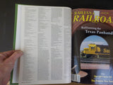 Railfan & Railroad Magazine Bound Volume 19 January - December 2000 Green