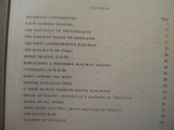 Marshall's Book Of Railways Pictures & articles covering the world w/Dust jacket