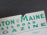 Boston & Maine Railroad Employee Magazine 1958 October Nov Dec Management