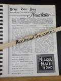Nickel Plate Road Magazine Spiral Bound Copies of 5 Issues '66-67 not original