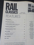Rail Classics Magazine 1982 January V11 #1 Southern #722 Amtrak Inland Rte San D