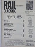 Rail Classics Magazine 1983 January V12#1 Interurban Air Force RR L&N 2-8-4 Chic