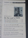 Railway Age 1965 March 15 Weekly On the road to PATH GSI new cars DAMAGED