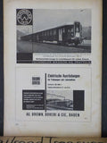 Eisenbahn Amateur 1957 6 Juni 75Jahre Gottardbahn Hauptdaten der TEE-Triebwagenz