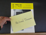 Trolley Talk #180 1987 April Roby and Northern Railroad DC Metro Cars