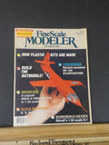 FineScale Modeler 1988 December Batmobile NF-104 Starfighter Patton Tank drawing