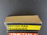 British Rail Passenger Timetable 1986 May 12 - September 28