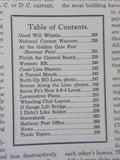 Model Railroader Magazine 1939 May LArge plans for Santa Fe 4-6-4