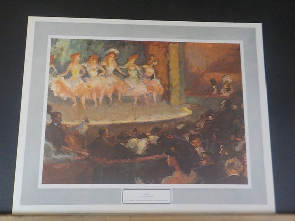 Renaissance Lithographic Print Canals Cafe Concierto Lithographic