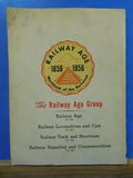 Railway Age Centennial 1956 September A look back A look ahead 100 years
