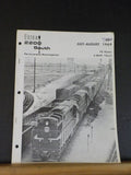 Extra 2200 South 1969 July August Stapled PC roster U boat tally