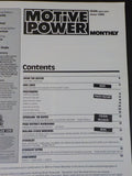 Motive Power Monthly 1988 June Speedlink ’88 Duties New Locomotive Liveries
