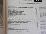 Railway Gazette 1962 October 26 Railcars in Australia Mozambique Rys in 1960