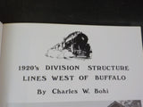 Central Headlight 1980 Second Quarter 1920s lines west of Buffalo Hwy coaches