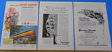 Ads Southern Pacific Railroad Lot #12 Advertisements from various magazines (10)