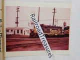 Photo Santa Fe Locomotive #2725 8 X 10 Color Ft Worth TX 1974