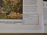 Ads Union Pacific Railroad Lot #33 Advertisements from various magazines (10)