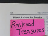 Locomotive Railway Carriage & Wagon Review #710 1951 October 15th