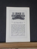 Brill Magazine 1913 April electric railway rolling stock single truck cars