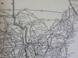Official Guide of the Railways 1972 October Maps Timetables railroad freight Air