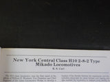 Central Headlight 1985 Second Quarter Class H10 2-8-2 locomotives Summertime bra