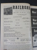 Railroad Magazine 1949 April Holland T&P C&O RI locos Superstitions