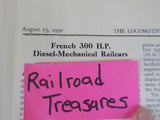 Locomotive Railway Carriage & Wagon Review #696 1950 August 15th