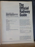 Official Railway Guide 1990 May June North American Freight Intermodal Connectio