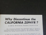 Pacific News #63 1967 January Discontinue California Zephyr