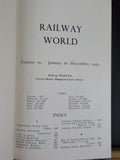 Railway World Bound Volume XX 20 January to December 1959