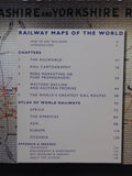 Railway Maps of the World by Mark Ovenden with dust jacket 2011 138 pages index