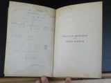 Practical Mechanics and Allied Subjects By Joseph Hale Hard Cover  1915