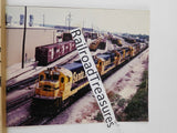 Photo Santa Fe Locomotive #6382 8 X 10 Color Cleburn TX 1983