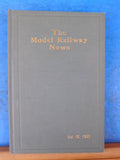 Model Railway News Bound Volume 9 1933 Jan - Dec Clockwork, steam and electric