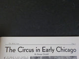 White Tops Circus Magazine 1954 November December The circus in early Chicago