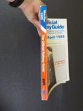 Official Railway Guide 1989 March April  North American passenger travel edition