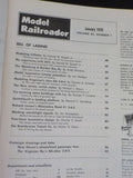 Model Railroader Magazine Complete year in MR blue binders 1976   12 issues