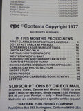 Pacific News #184 1977 February Freedom Train Burlington Northern DOT fast track
