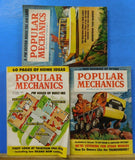 Popular Mechanics Magazine Lot of (5) Issues 1960