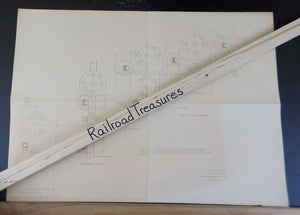 Diagram Pennsylvania Railroad Diagrams Showing Location of Train Order & Draggin