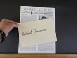 Wheel Clicks 1990 October Pacific Railroad Society Commuter Rail