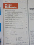 Model Railroader Magazine 1960 May The art of scratch building Kadee magnematic