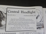 Central Headlight 1986 Fourth Quarter Hojack Lake Ontario Shore RR Bolt breaker
