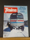 Trains Magazine 1990 December Riding the Venice Simplon Orient Express Amtrak Ca