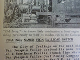 Western Railroader #259 1961 Coalinga named from Railroad switch, Medford Corp a