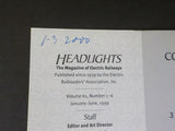Era Headlights 1999 January - June Hershey Cuban equipment roster Buenos Aires