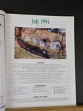 Model Railroading 1994 July Modeling modern intermodal SCL SD45-2 CN GP40-2L