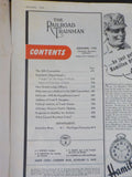 Railroad Trainman Magazine, the 1946 December Freight Car Shortage Artificial