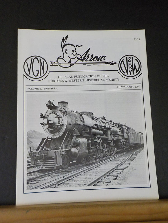 The Arrow 1994 July August Norfolk & Western Historical Society N&W